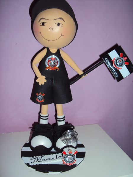 Boneco 3D em E.V.A - TORCEDOR
