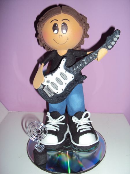 Boneco 3D em E.V.A -  MUSICO