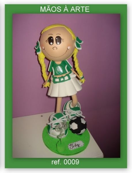 Boneco 3D em E.V.A - TORCEDORA