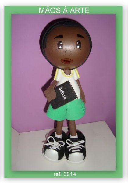 Boneco 3D em E.V.A