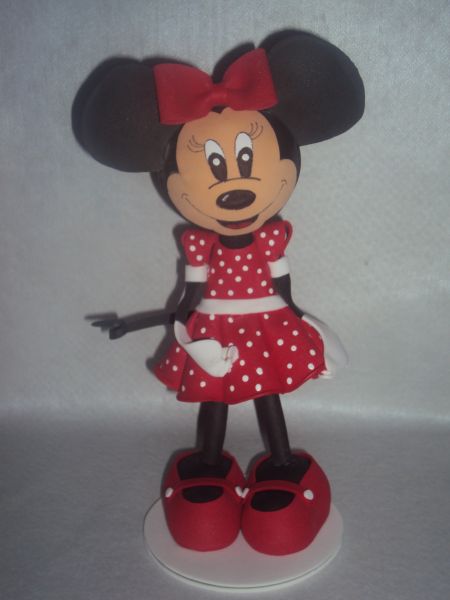 Boneco 3D em E.V.A - MINNIE