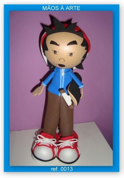 Boneco 3D em E.V.A