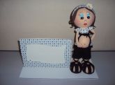 Boneco 3D em E.V.A - GRAVIDA