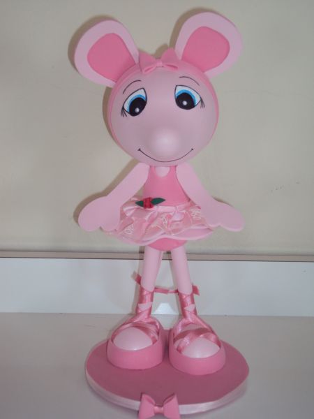 Boneco 3D Angelina Bailarina